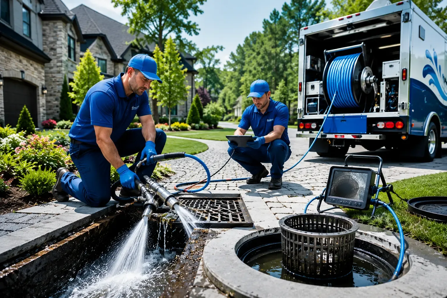 Local outdoor drain cleaning professionals in Deering, ND